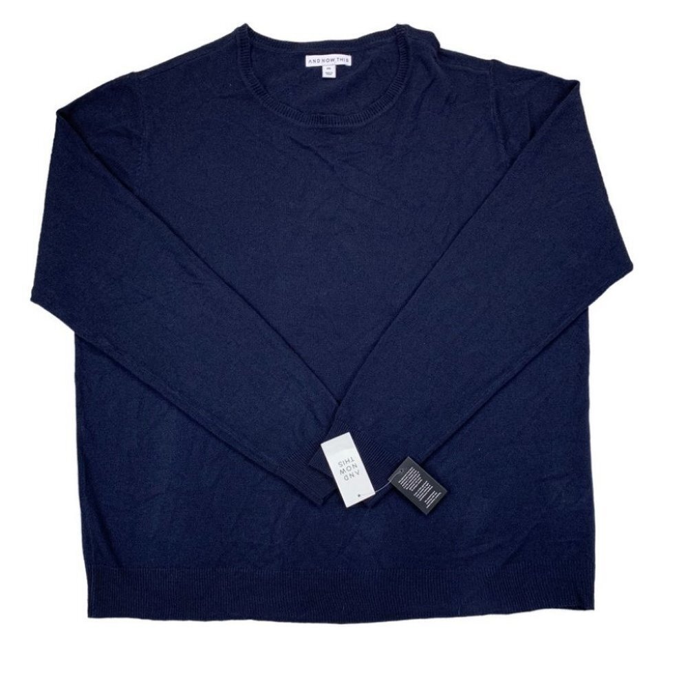 And Now This Men's Solid Sweater Size XXL
